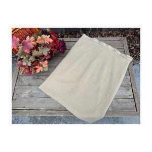 Luisa Spagnoli 100% Virgin Wool Knit Pencil Skirt Tan Lined Made in Italy Sz 48